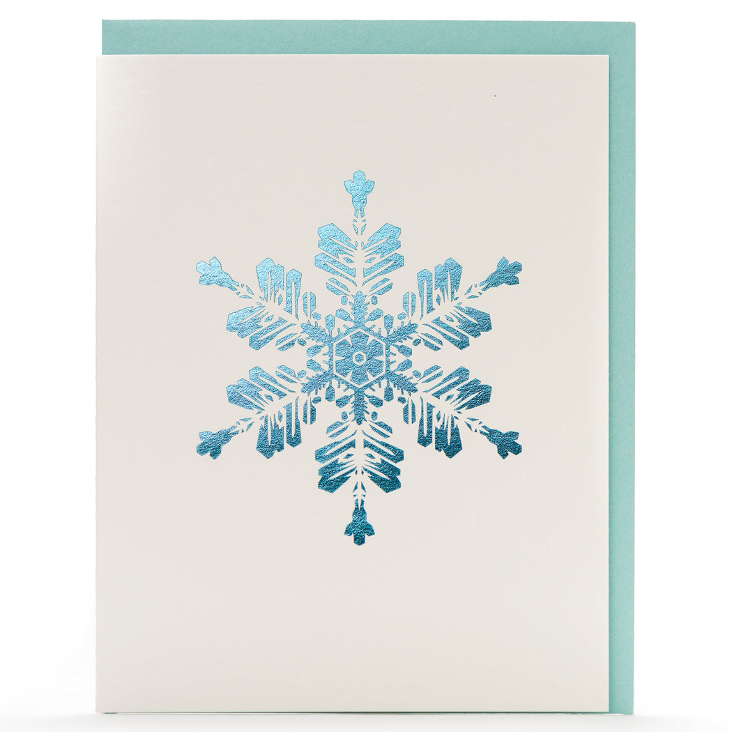 Card Folder Set: Holiday Snowflakes (2 each of 3 designs)