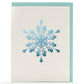 Card Folder Set: Holiday Snowflakes (2 each of 3 designs)