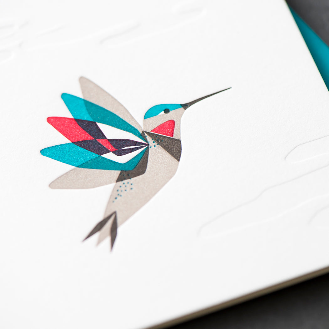 Card Folder Set: Modern Bird (Set of 6)