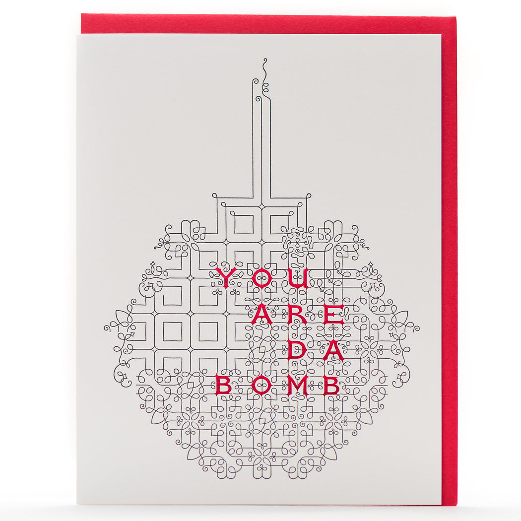 Card: Da Bomb Flourish
