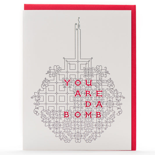 Card: Da Bomb Flourish