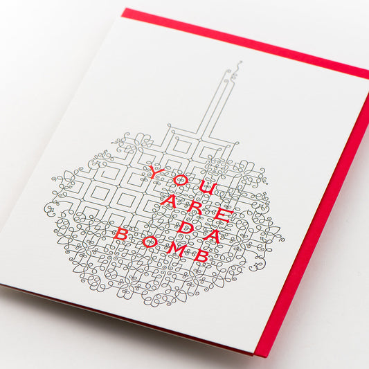 Card: Da Bomb Flourish
