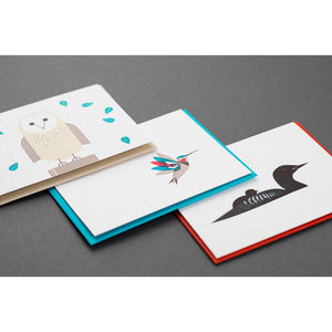 Card: Hummingbird Modern