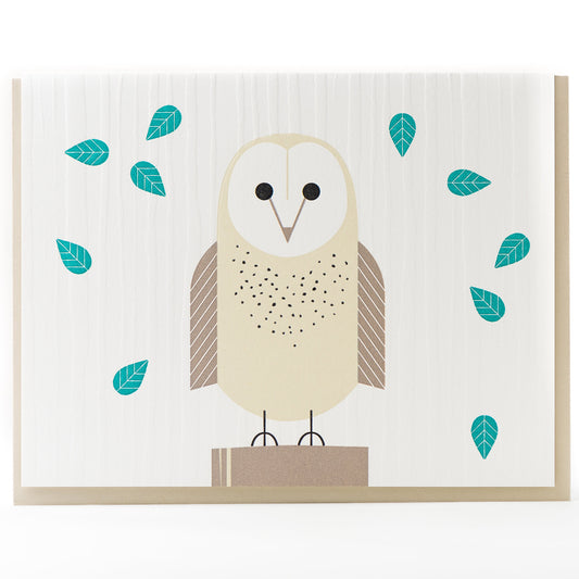 Card: Owl Modern