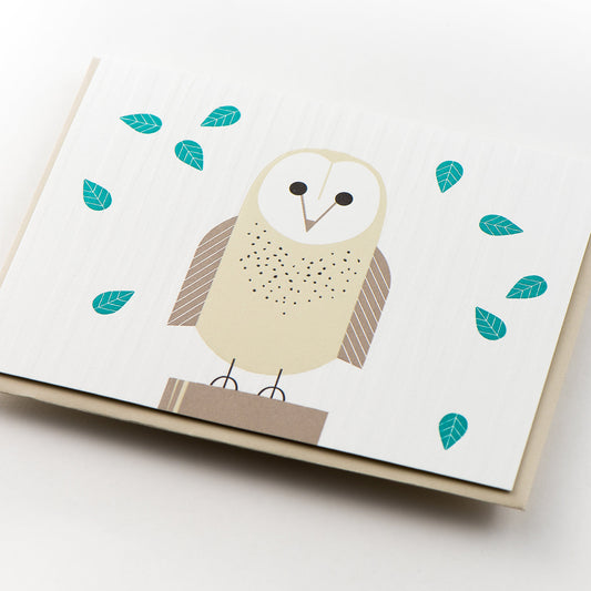 Card: Owl Modern