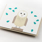 Card: Owl Modern