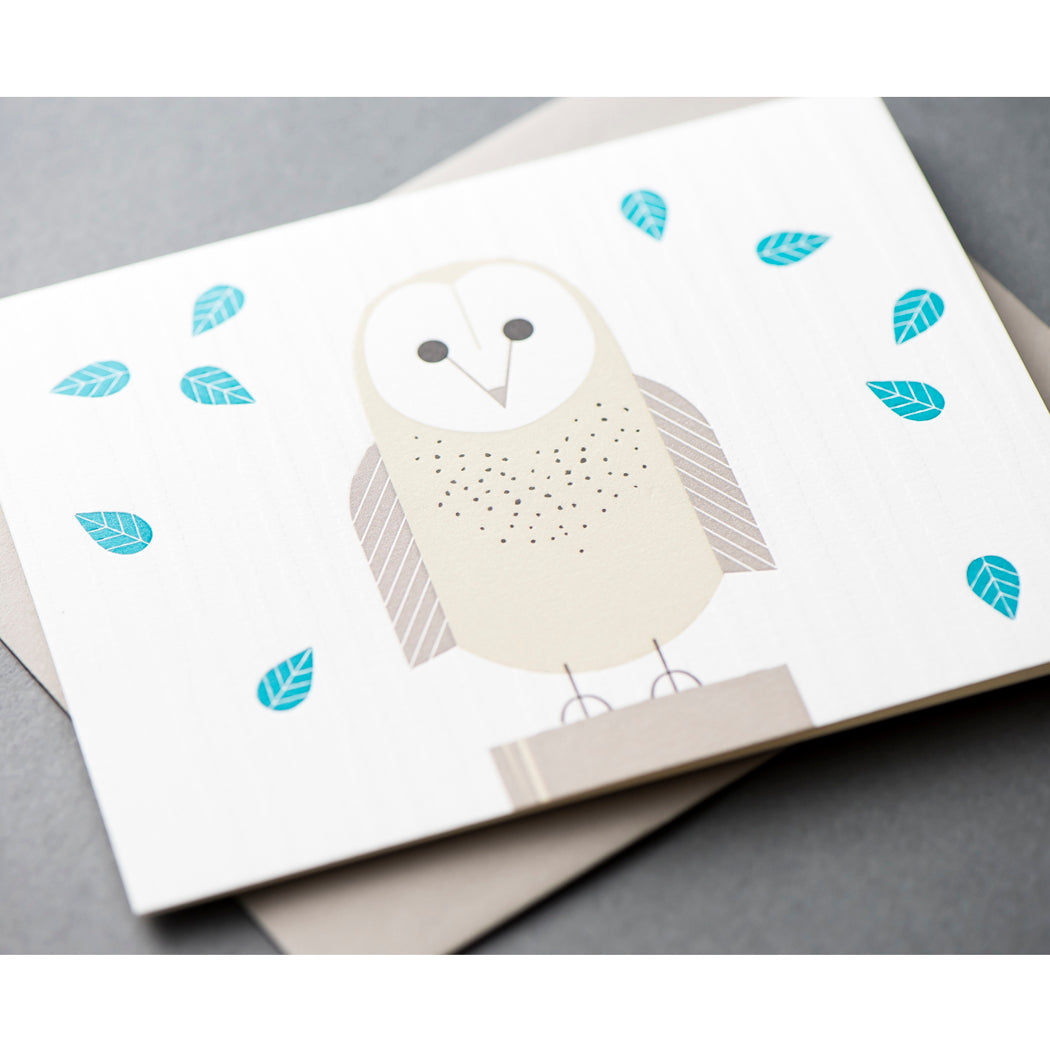 Card: Owl Modern