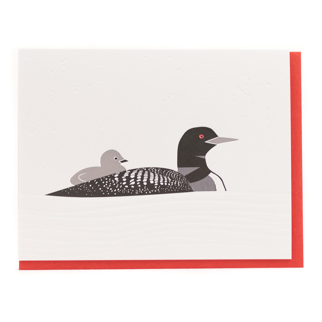 Card: Loon Modern