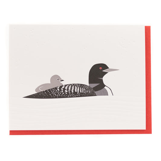 Card: Loon Modern