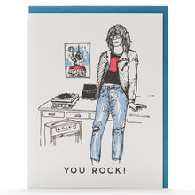 Card: You Rock Throwback