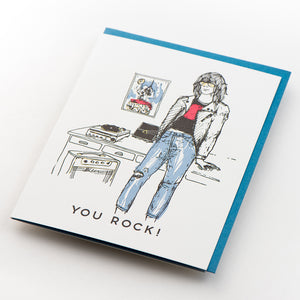 Card: You Rock Throwback