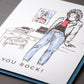 Card: You Rock Throwback