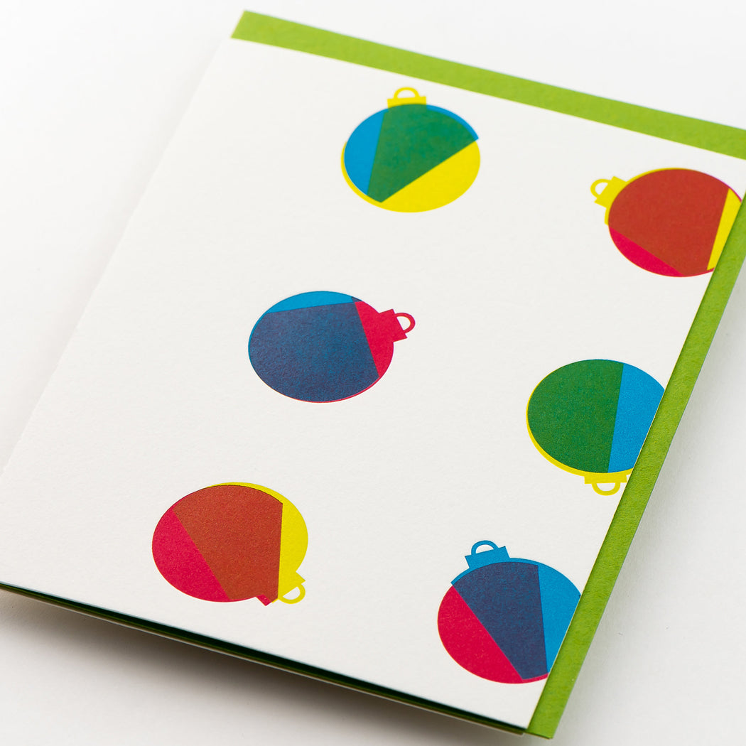 Card: Holiday Baubles