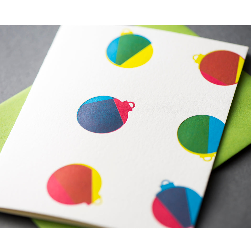 Card: Holiday Baubles