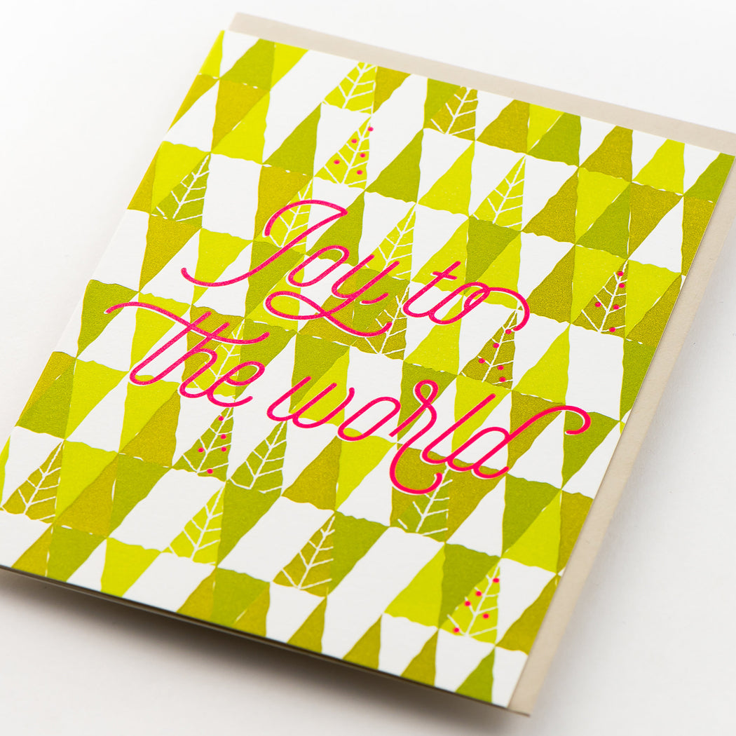 Card: Joy to the World