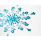 Card: Snowflakes Blue