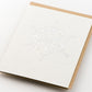 Card: Snowflakes Holographic Silver