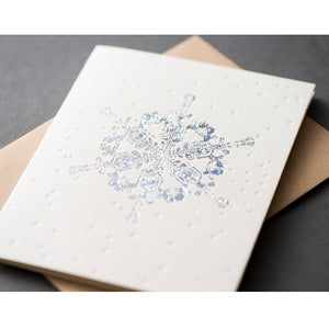Card: Snowflakes Silver