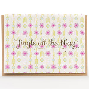 Card: Jingle All The Way Retro (A1 Size)