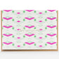 Card: Let it Snow Retro Holiday Greeting Card