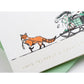 Card: Merry Little Christmas Fox