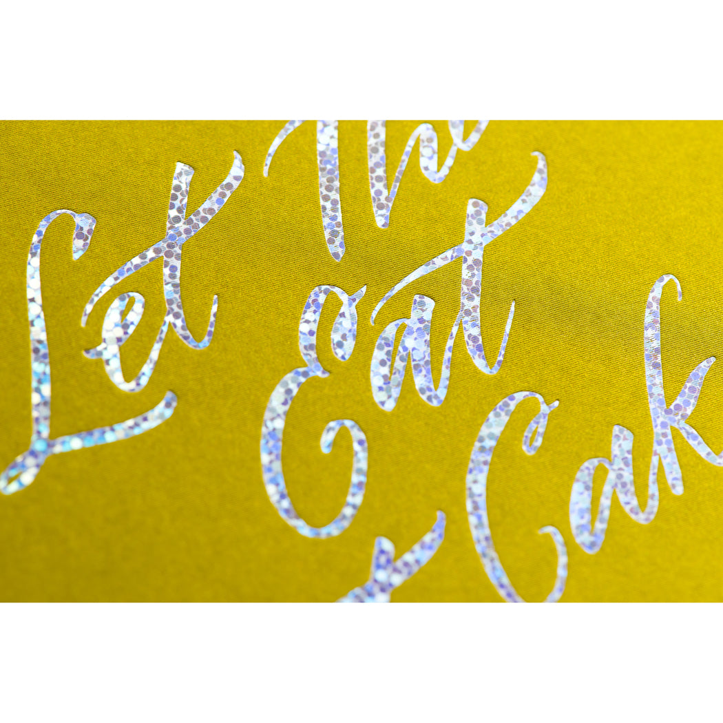 Card: Fruitcake Calligraphy