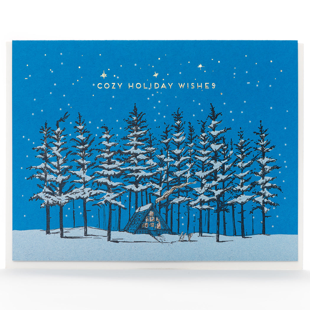 Card: Cozy A-Frame