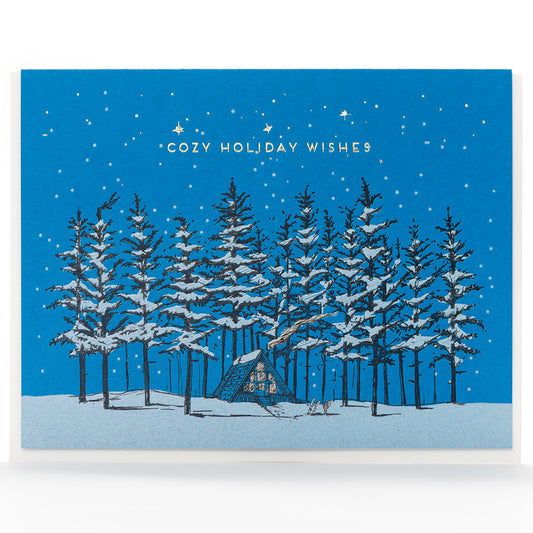 Card: Cozy A-Frame