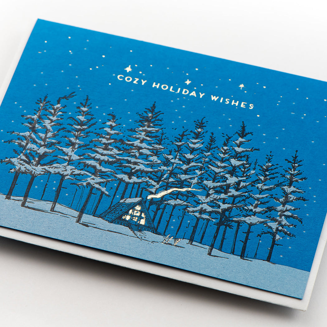 Card: Cozy A-Frame