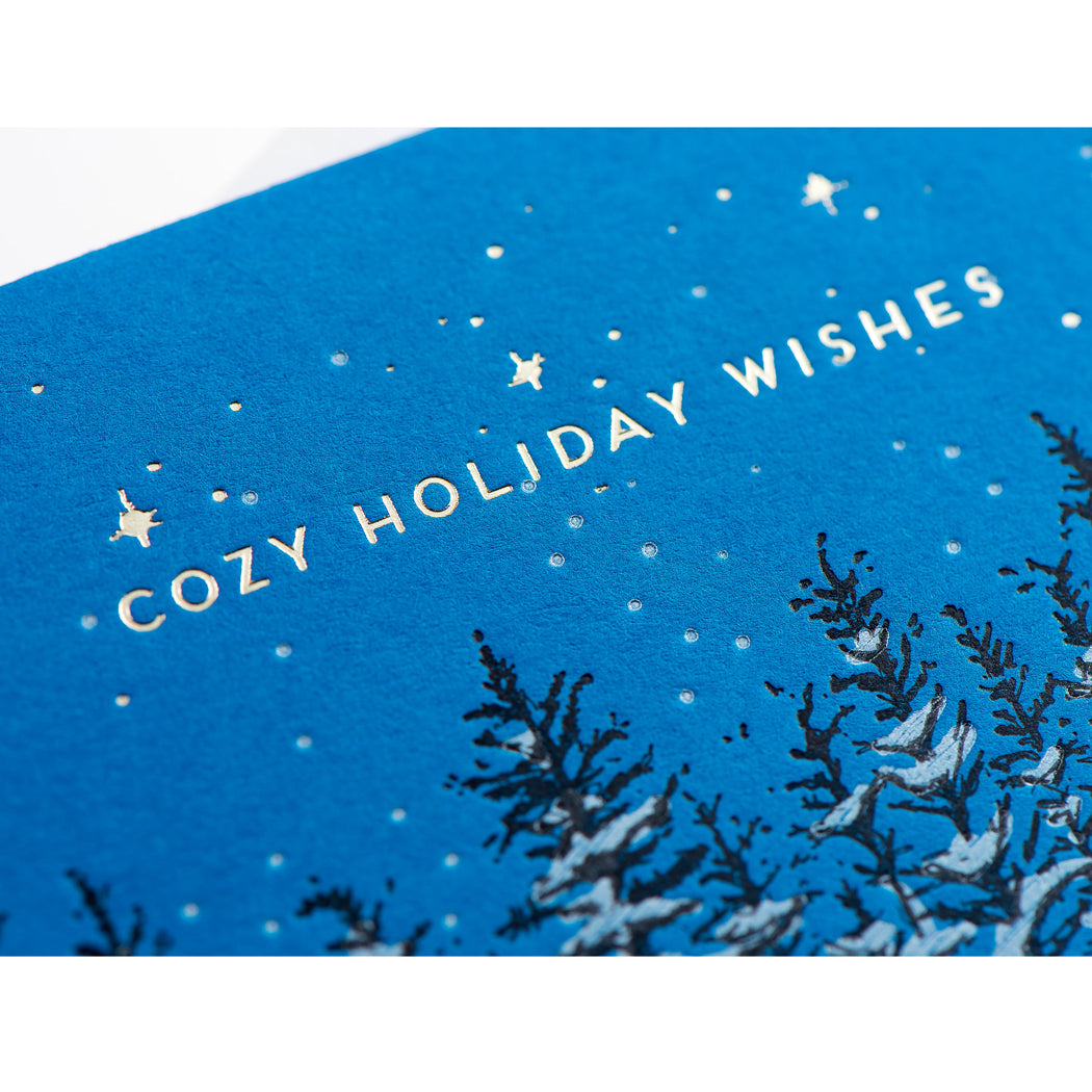 Card: Cozy A-Frame