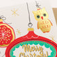 Card: Ornaments Retro