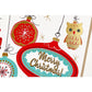 Card: Ornaments Retro