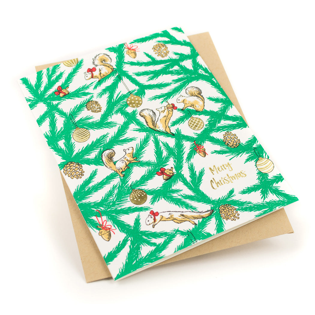 Card: Squirrel Christmas