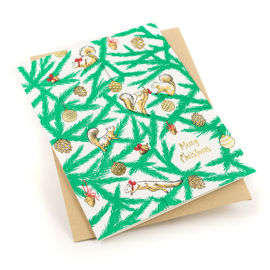 Card: Squirrel Christmas