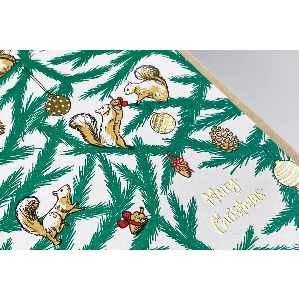 Card: Squirrel Christmas