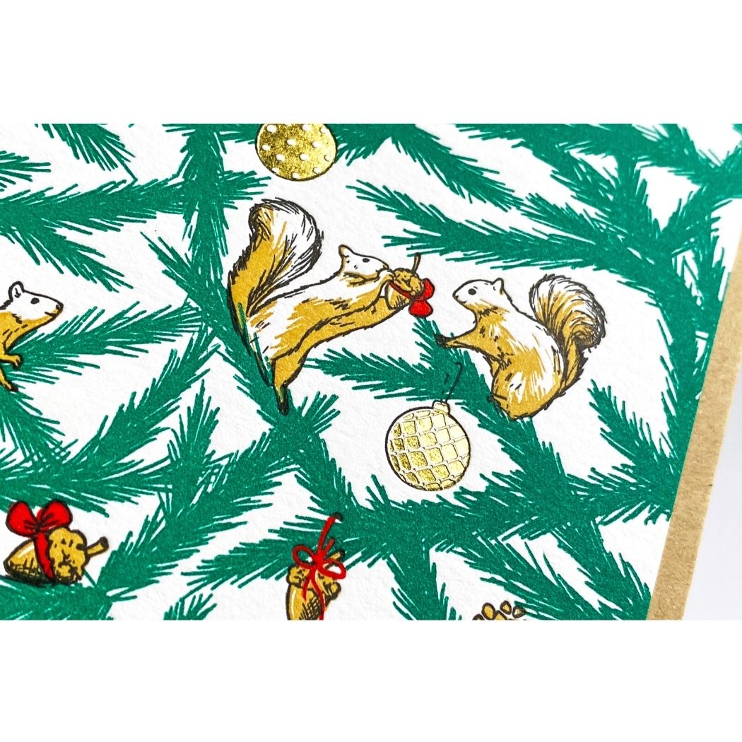 Card: Squirrel Christmas