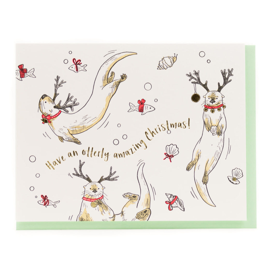 Card: Otterly Christmas