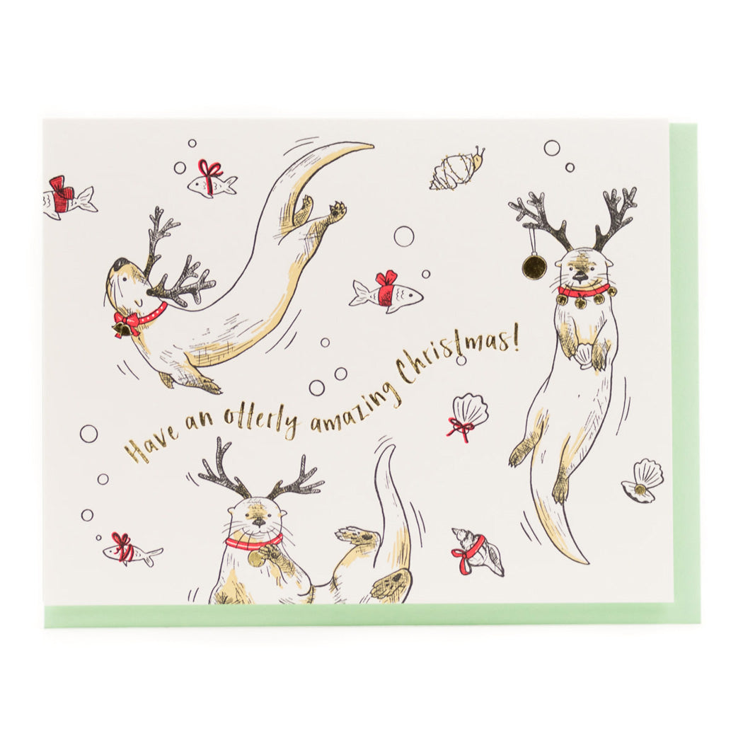 Card: Otterly Christmas