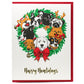 Card: Happy Howlidays Dog Card