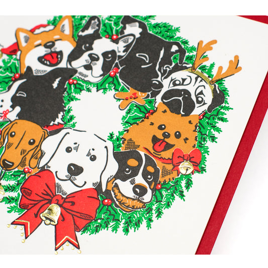 Card: Happy Howlidays Dog Card