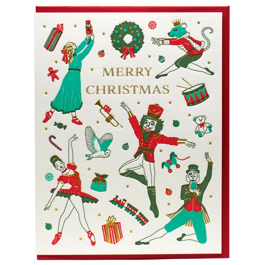Card: Merry Christmas Nutcracker Card