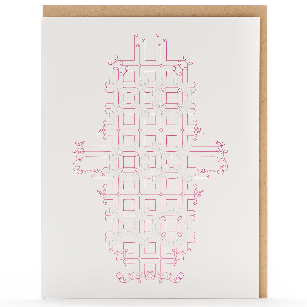 Card: XOXO Flourish