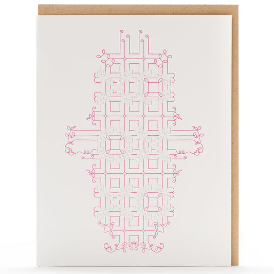 Card: XOXO Flourish