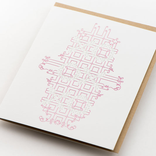 Card: XOXO Flourish