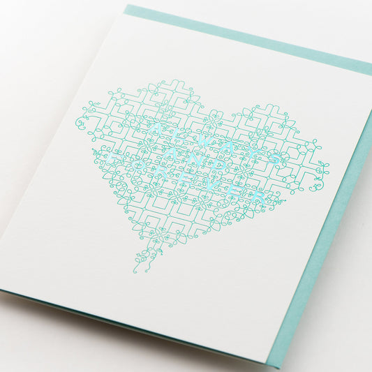Card: Always and Forever Flourish Greeting Card