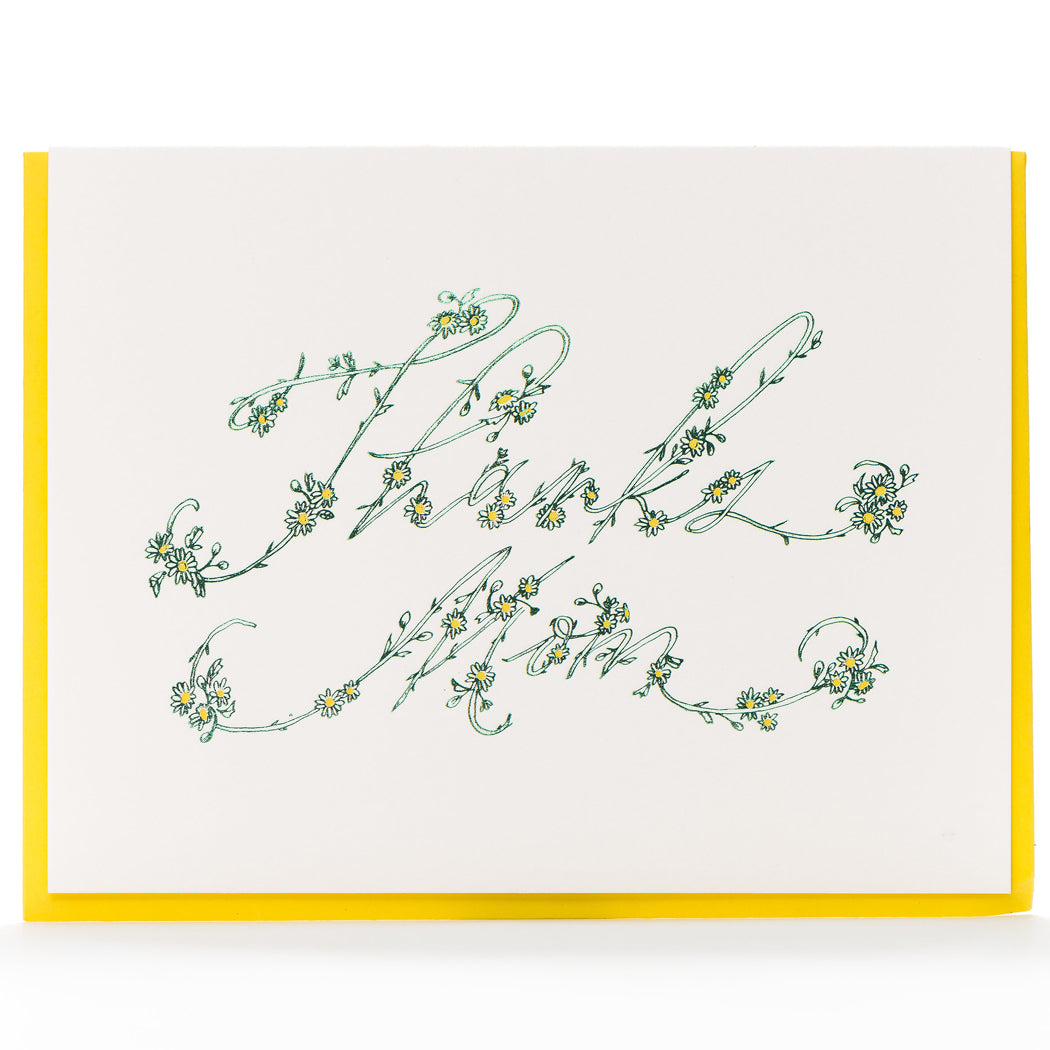 Card: Thanks Mom Daisy Chain