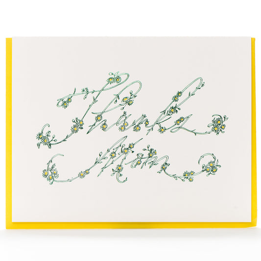 Card: Thanks Mom Daisy Chain