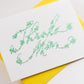 Card: Thanks Mom Daisy Chain