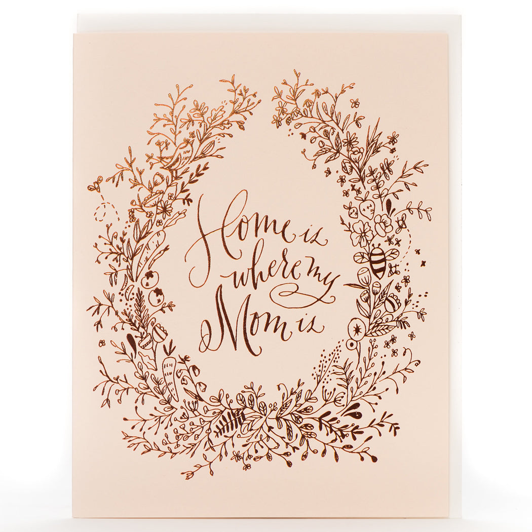 Card: Home Is Where My Mom Is