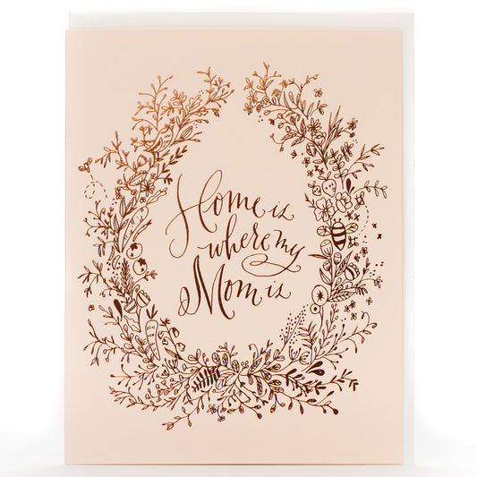 Card: Home Is Where My Mom Is